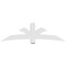 Ekena Millwork Davenport Architectural Grade PVC Gable Bracket, 84"W x 24 1/2"H x 6"D x 6"F, 7/12 Pitch GBP084X25X0606DAV00 - alternate 3